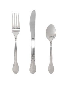Gibson Everyday Fairmont 3 Piece Stainless Steel Flatware Set