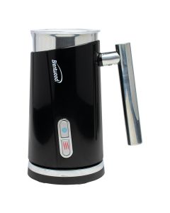 Brentwood 10 Ounce Cordless Electric Milk Frother and Warmer in Black